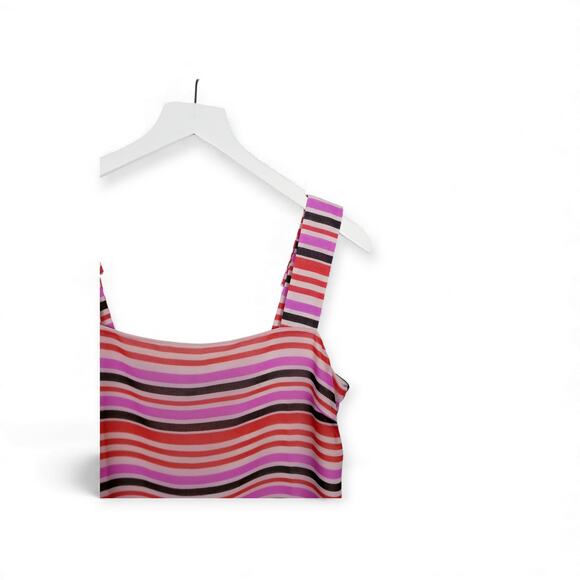 CAbi #3448 London Calling Banded Camisole Blouse - Size Small - Picture 4 of 8